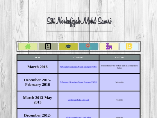 experience screenshot
