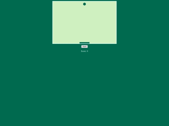Pong screenshot