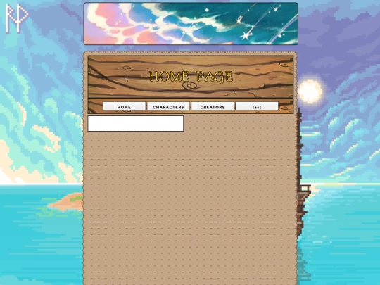 homepage screenshot