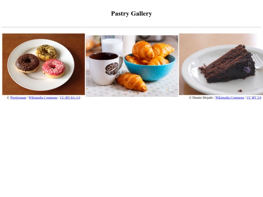 PastriesGallery screenshot