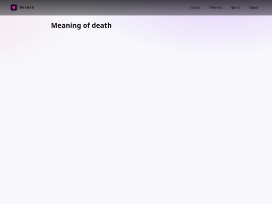 themes/meaning-of-death screenshot