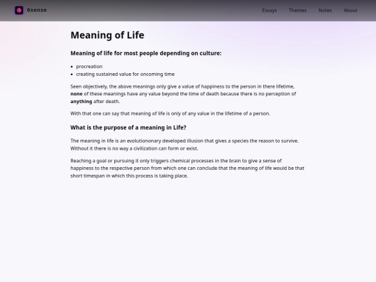 themes/meaning-of-life screenshot