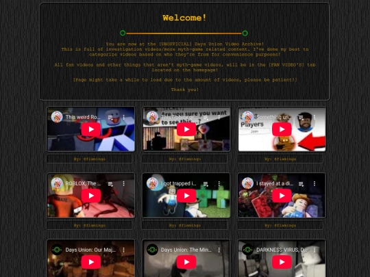officialvideos screenshot
