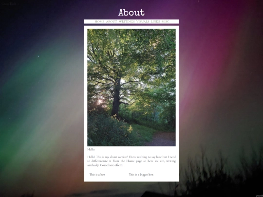 About screenshot