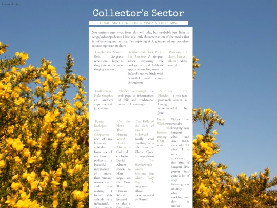 Links screenshot