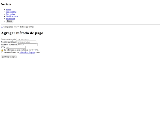 nectum/pago screenshot