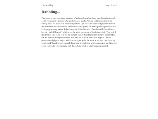blog/articles/dabbling screenshot