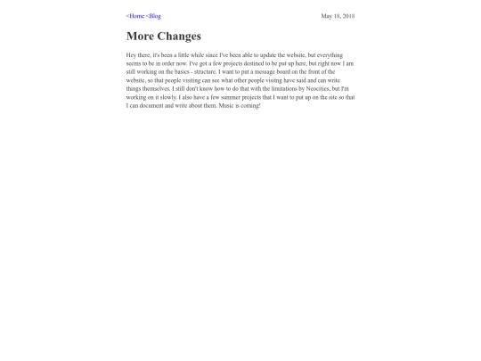 blog/articles/more-changes screenshot