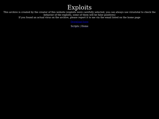 exploits screenshot