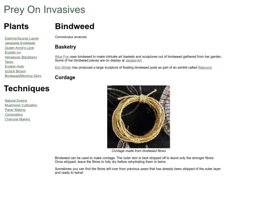 bindweed screenshot