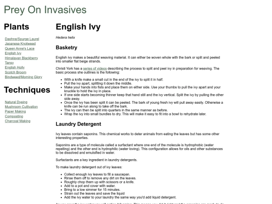 ivy screenshot