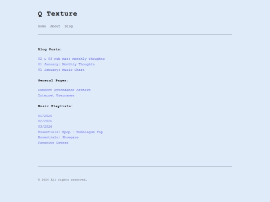 blog screenshot