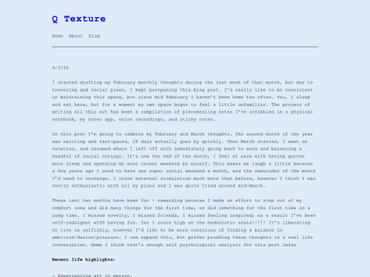 blog/posts/month/023MT screenshot