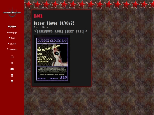 Gallery_Show_Flyers/Flyer_4_Rubber_Gloves/Gallery screenshot