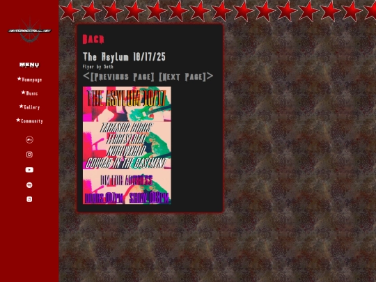 Gallery_Show_Flyers/Flyer_6_Asylum/Gallery screenshot