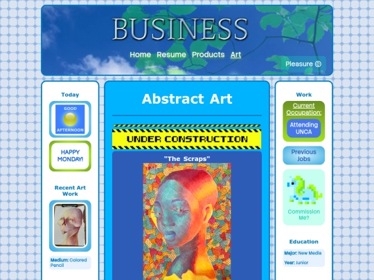 Abstract screenshot