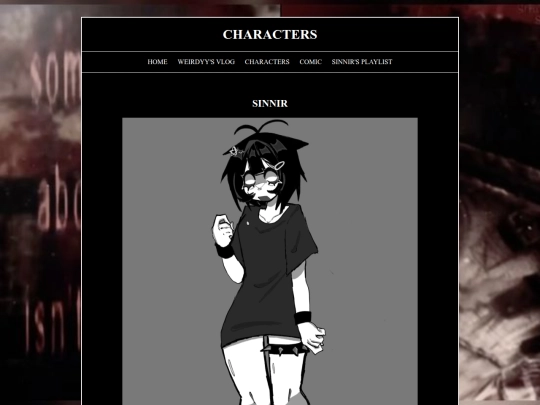 characters screenshot