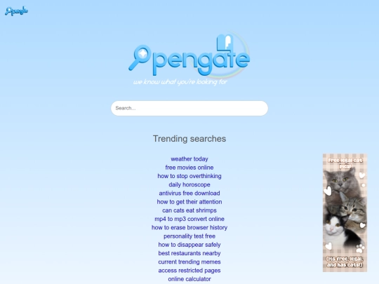 search screenshot