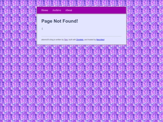 not_found screenshot