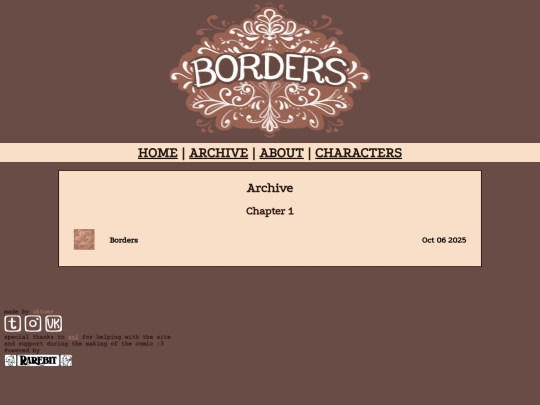 archive screenshot