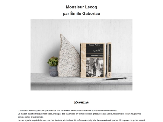 Monsieur Lecoq screenshot