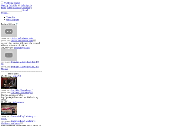 YouTube - Broadcast Yourself screenshot