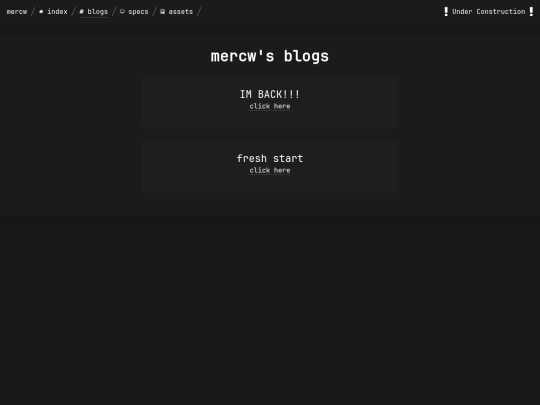 blogs screenshot