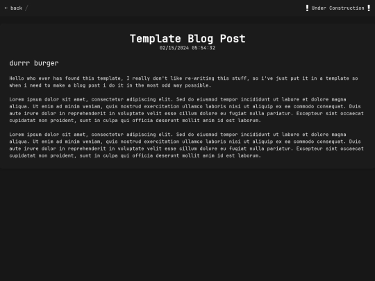 blogs/template screenshot