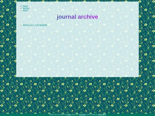 archive screenshot
