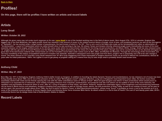 profiles screenshot