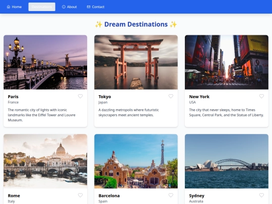 destination screenshot