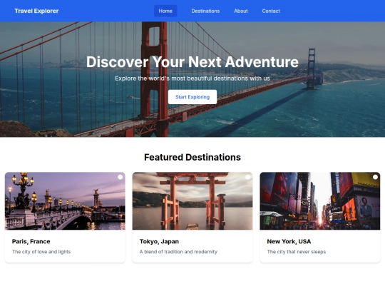 travel screenshot