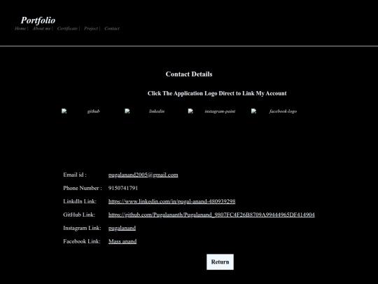 html/portfolio/contact screenshot