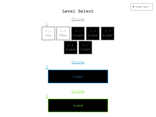 PRISM/levelselect screenshot