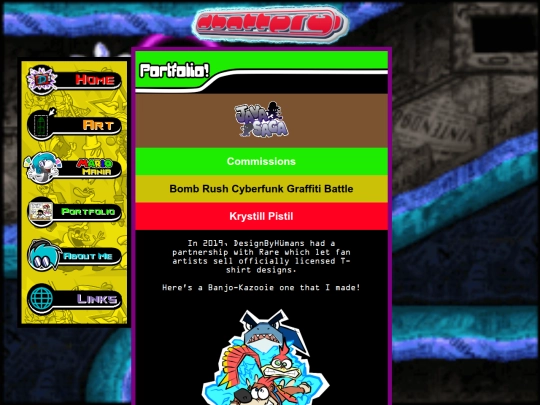 Portfolio screenshot