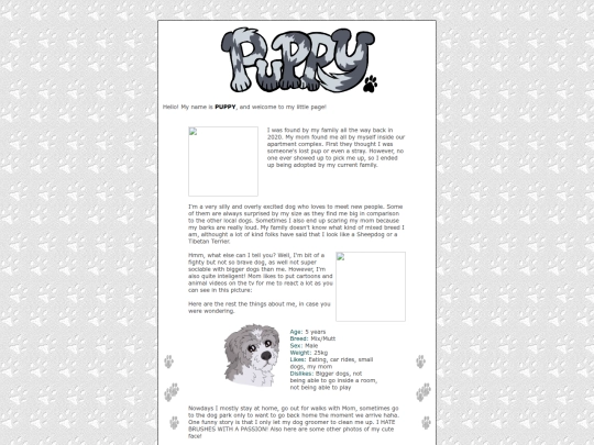 puppy screenshot