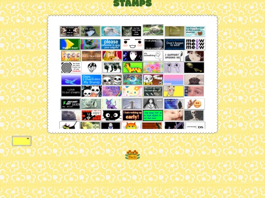 stamps screenshot