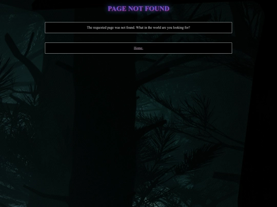 not_found screenshot
