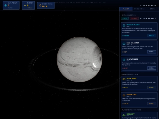 DysonSphere screenshot