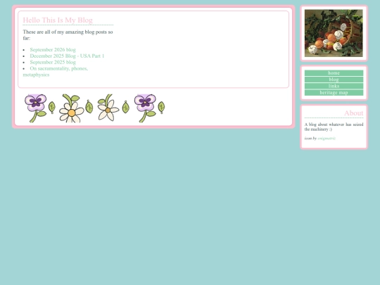 blog screenshot