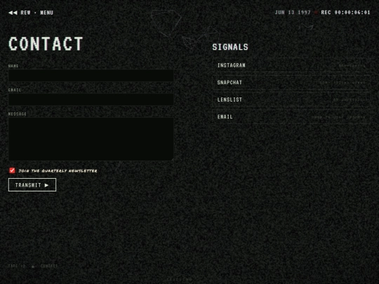 contact screenshot