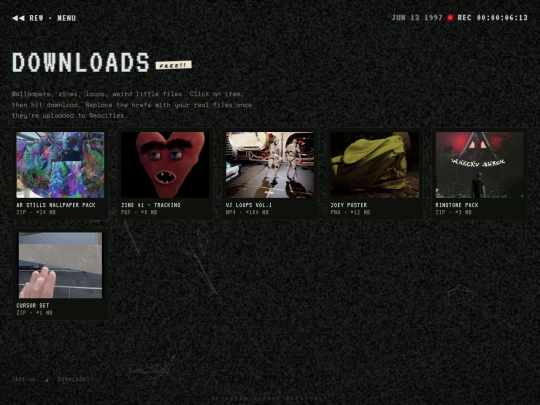downloads screenshot