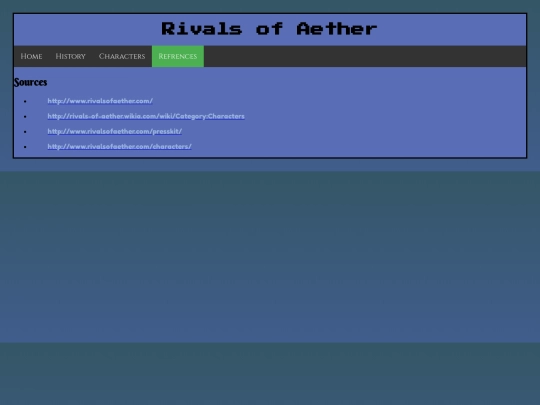 Refrences screenshot