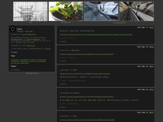 microblog/tags/__pages__ screenshot