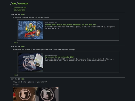 microblog/tags/layerone screenshot