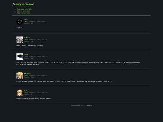 microblog/webring screenshot