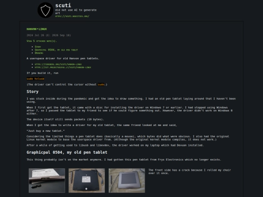 pages/hanvon-linux screenshot