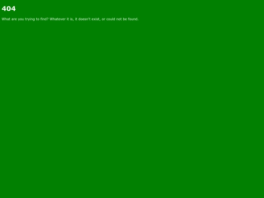 not_found screenshot