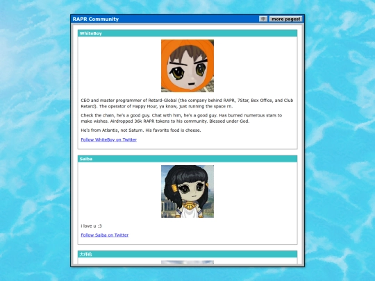 community screenshot