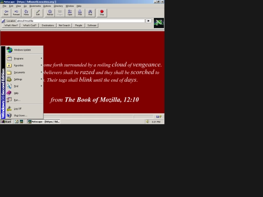 mozilla_start screenshot